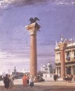 Richard Parkes Bonington The Column of St Mark in Venice (mk09) china oil painting reproduction